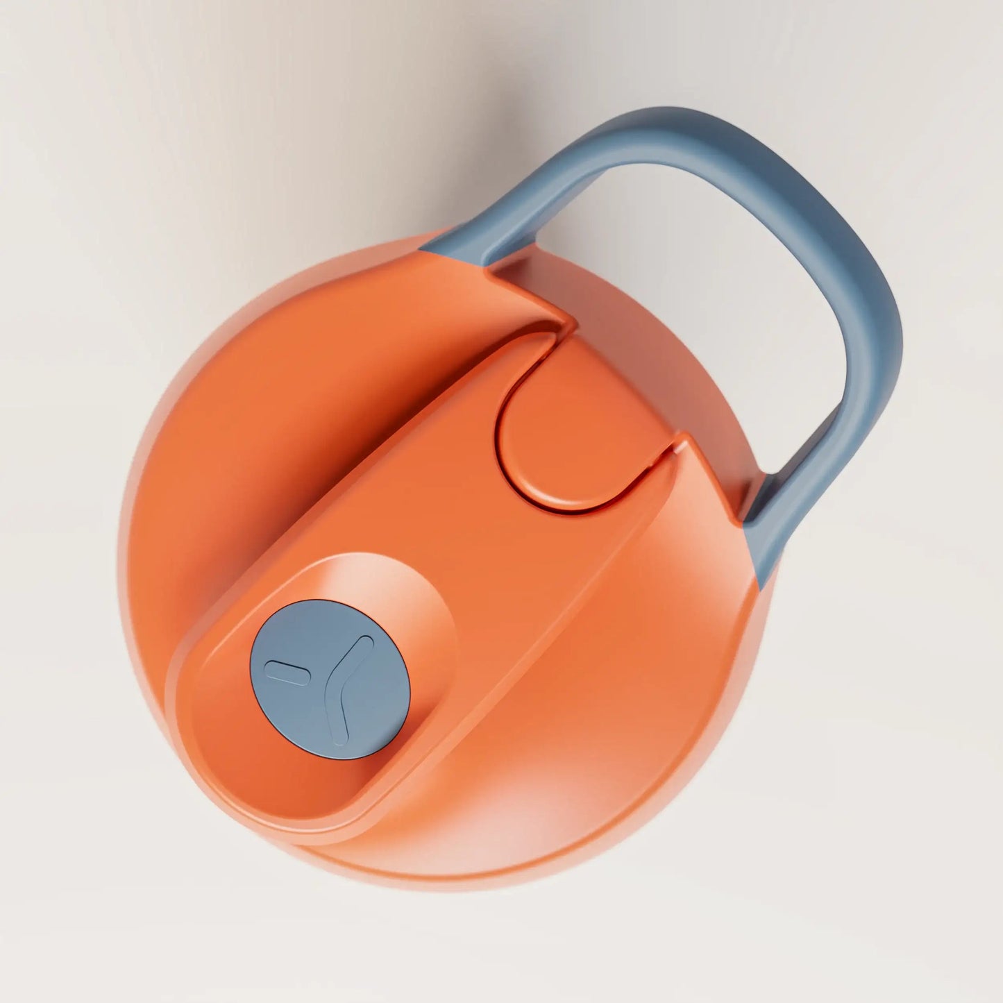 ecozen-performance-shaker-bottle-c6 SHKR_24700_P-S1.1_burntOrange_midnightBlue_1_6_topDown_DOF_edit.png